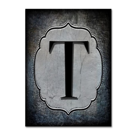 LightBoxJournal 'Letter T' Canvas Art,24x32